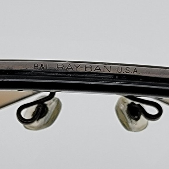 Ray-Ban B&L W0510 The General Black Chrome Frame RB-50 Lens Sunglasses 58-14 - Picture 10 of 15